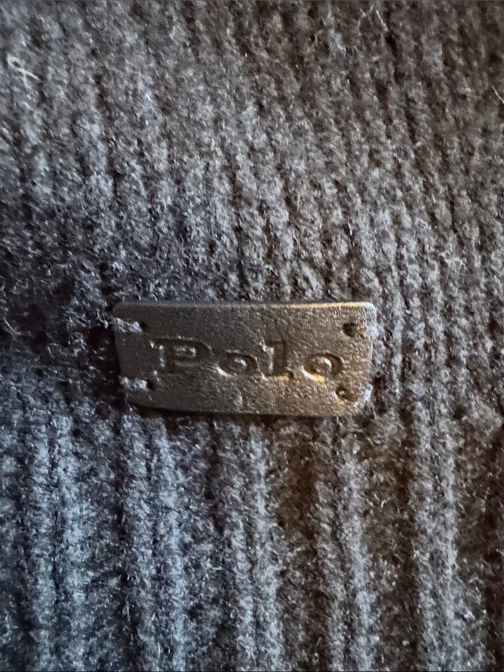 Polo by Ralph Lauren Black Turtleneck Sweater - Picture 2 of 4